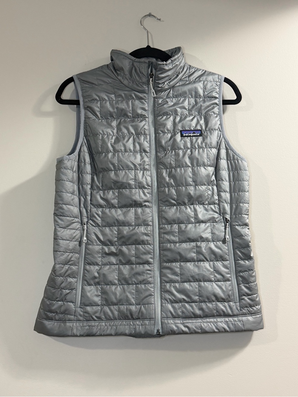 Patagonia Women’s Silver Quilted Insulated Vest